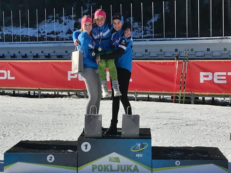 Maša Ručigaj, Eva Goropečnik in Viktorija Mežan