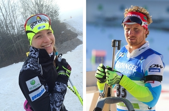 Manca Slabanja in Klemen Bauer
